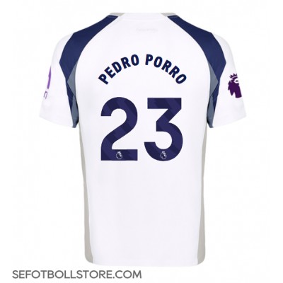 Tottenham Hotspur Pedro Porro #23 Replika Hemmatröja 2025-26 Kortärmad Tottenham Hotspur Pedro Porro #23 Replika Hemmatröja 2025-26 Kortärmad